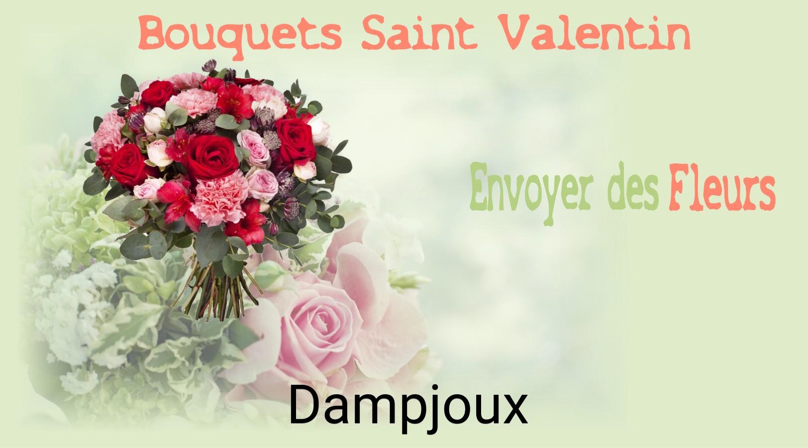 Roses de Saint-Valentin livrées à Dampjoux